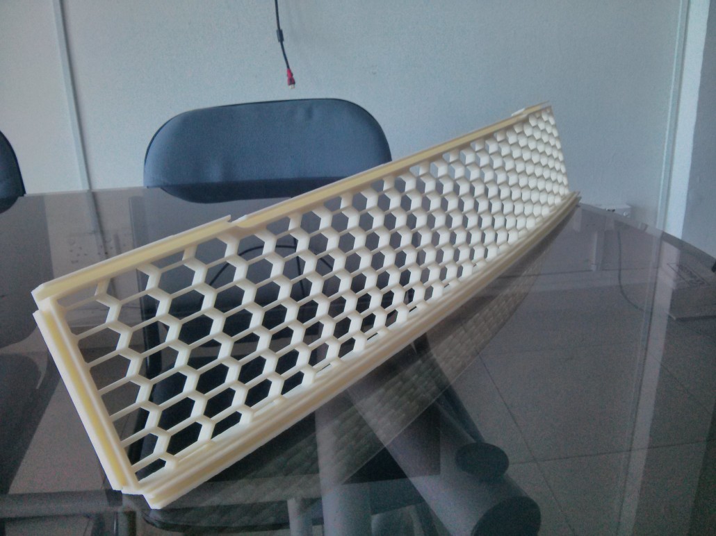 3d打印汽車(chē)前格柵